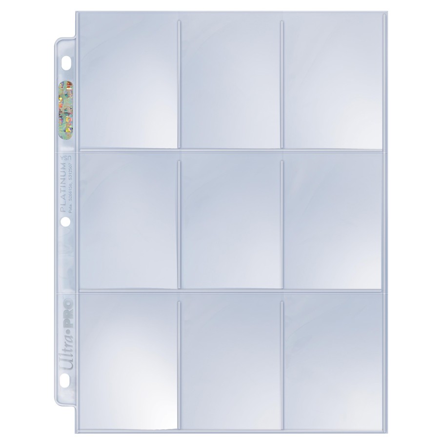 Ultra PRO Platinum Series 9-Pocket Binder Page