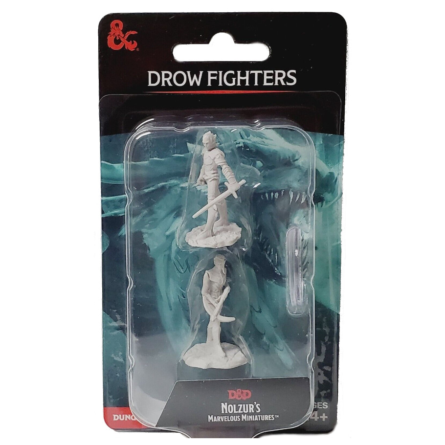 Nolzur's Marvelous Miniatures: Drow Fighters