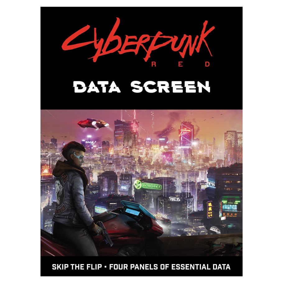 Cyberpunk RED: Data Screen