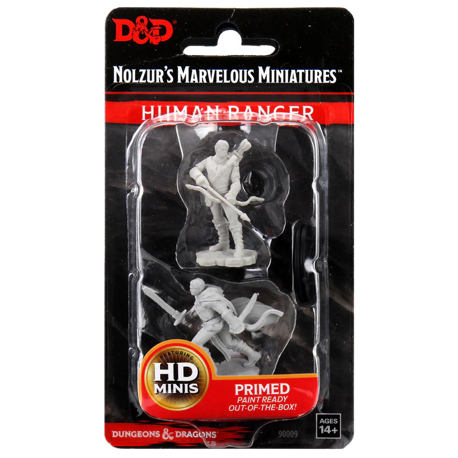 Nolzur's Marvelous Miniatures: Human Ranger	 Male