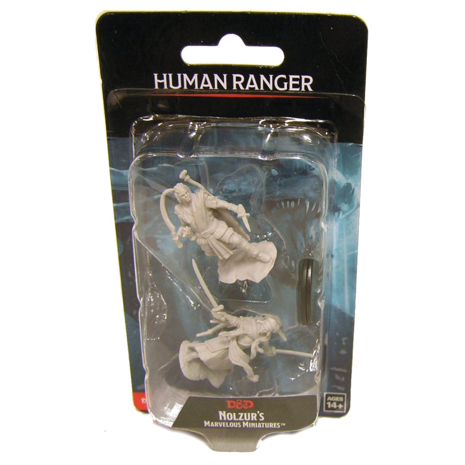 Nolzur's Marvelous Miniatures: Human Ranger Male W13