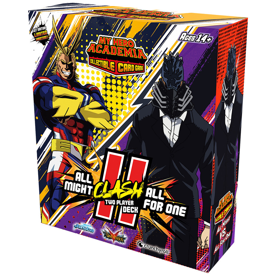 My Hero Academia CCG: 2-Player Clash Deck: All Might vs. All for One