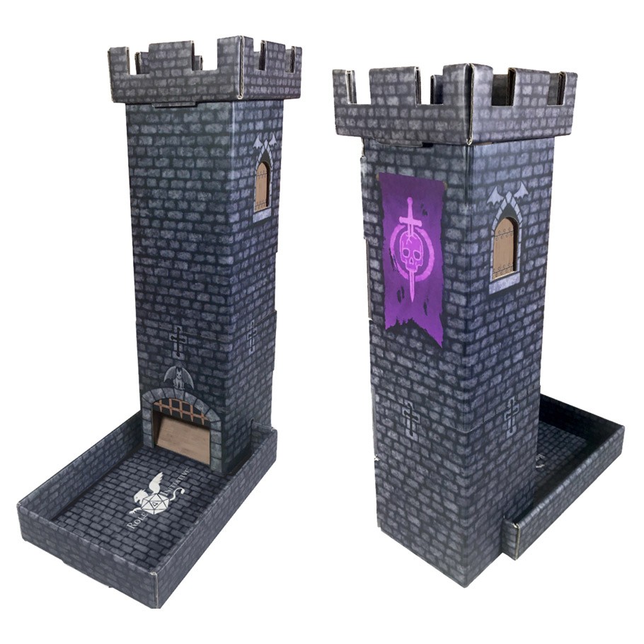 Dark Castle Dice Tower (Dark Gray)