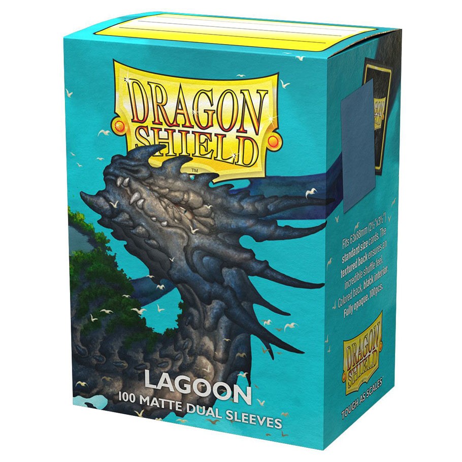 Dragon Shield: Matte Dual Lagoon (100)