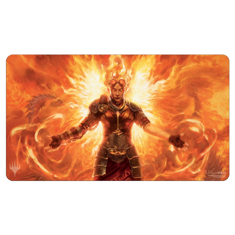 Playmat: MTG March of the Machine Chandra, Hope’s Beacon