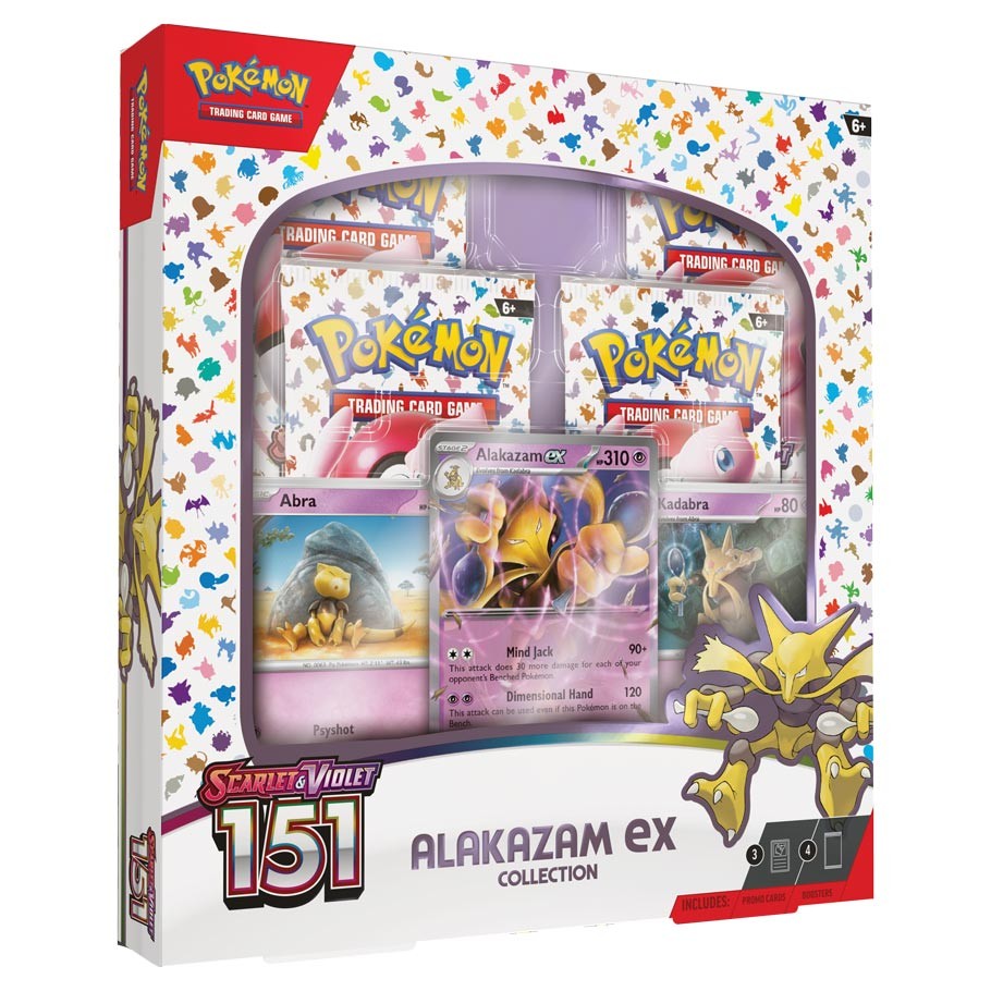 Pokémon: Scarlet & Violet 151 Alakazam ex Collection