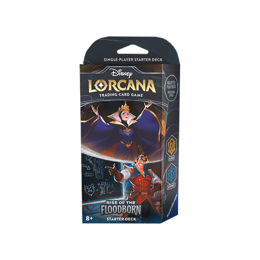 Disney Lorcana: Rise of the Floodborn Starter Deck (Amber & Sapphire)