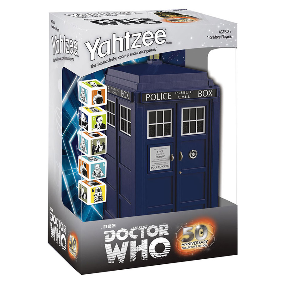 Yahtzee: Doctor Who TARDIS 60th Anniversary