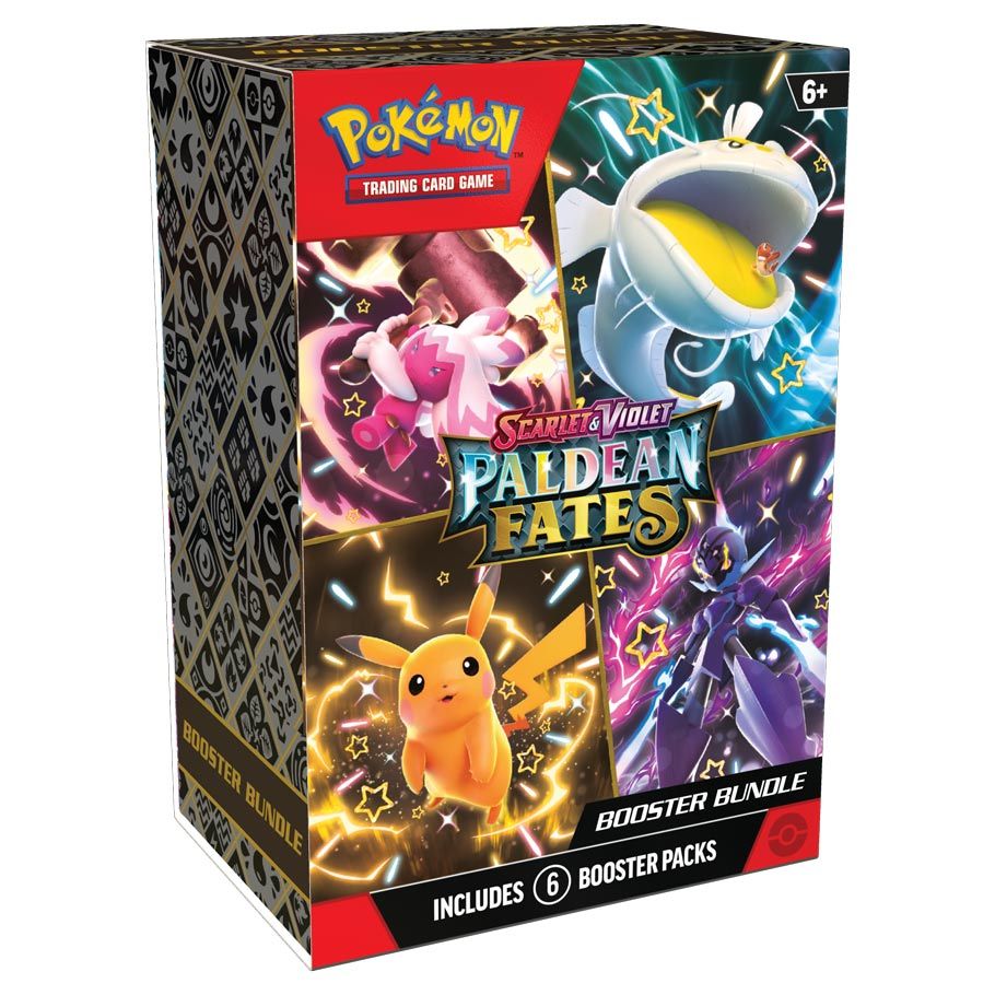 Pokémon: Scarlet & Violet Paldean Fates Booster Bundle