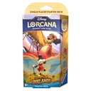 Disney Lorcana: Into the Inklands Starter Deck (Ruby & Sapphire)