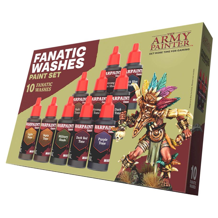 Army Painter Warpaints Fanatic: Washes Paint Set