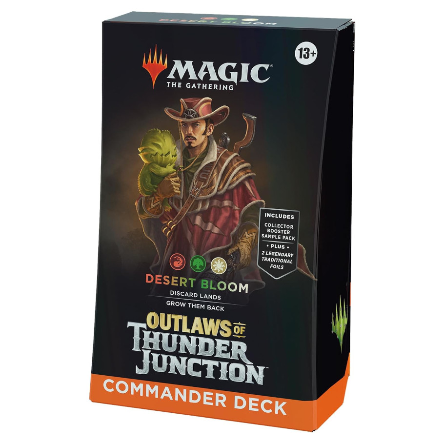 MTG: Outlaws of Thunder Junction Commander Deck (Desert Bloom)