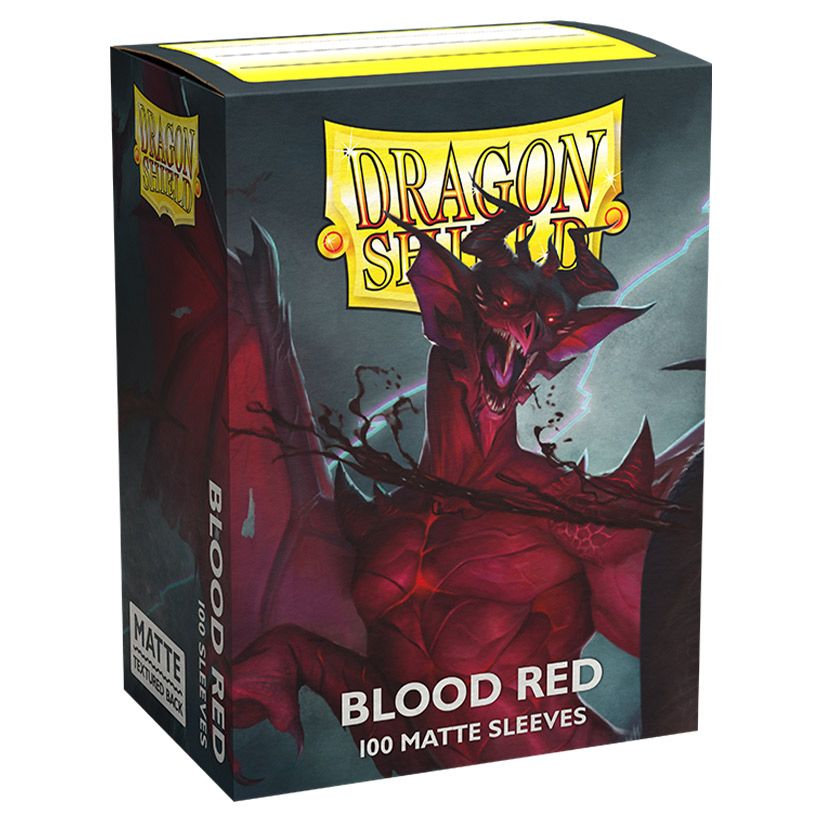 Dragon Shield: Matte Blood Red (100)