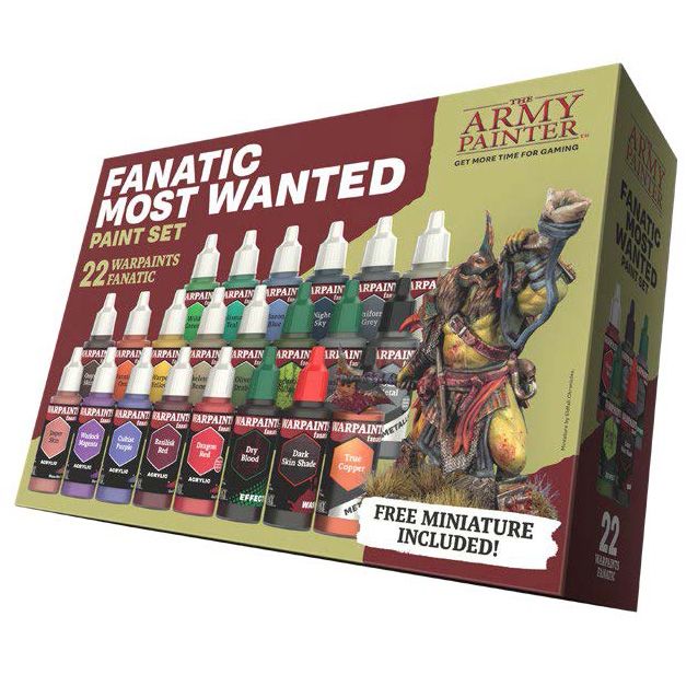 Army Painter Warpaints Fanatic Most Wanted Set