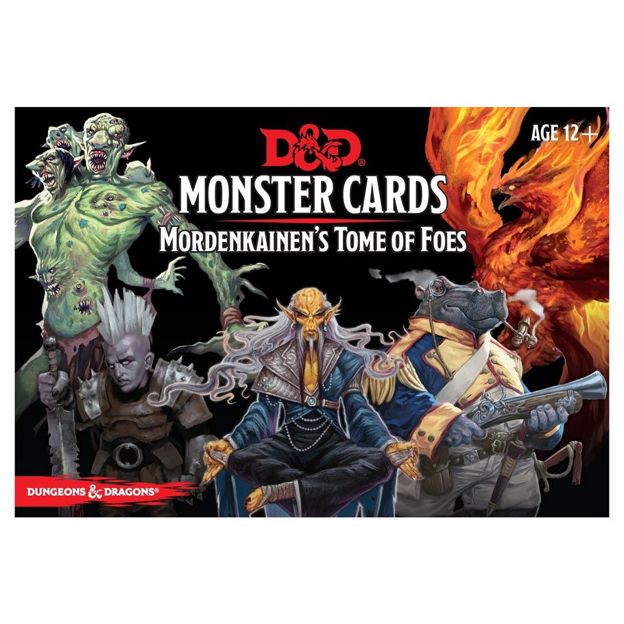 D&D: Monster Cards Mordenkainen's Tome of Foes