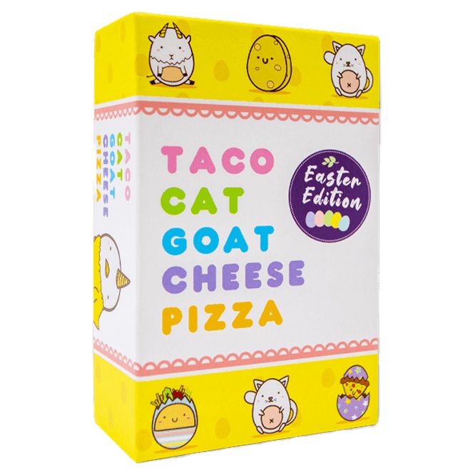 Taco Cat Goat Cheese Pizza Easter Edition