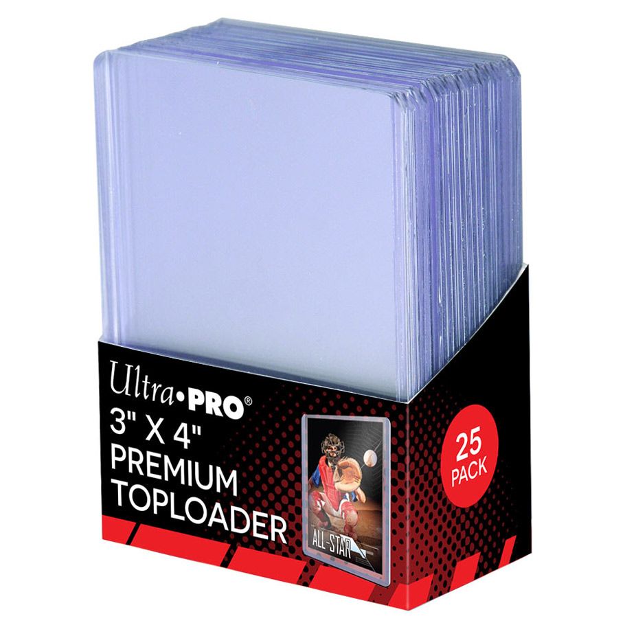 Toploader: 3" x 4" Ultra Clear Premium (25)