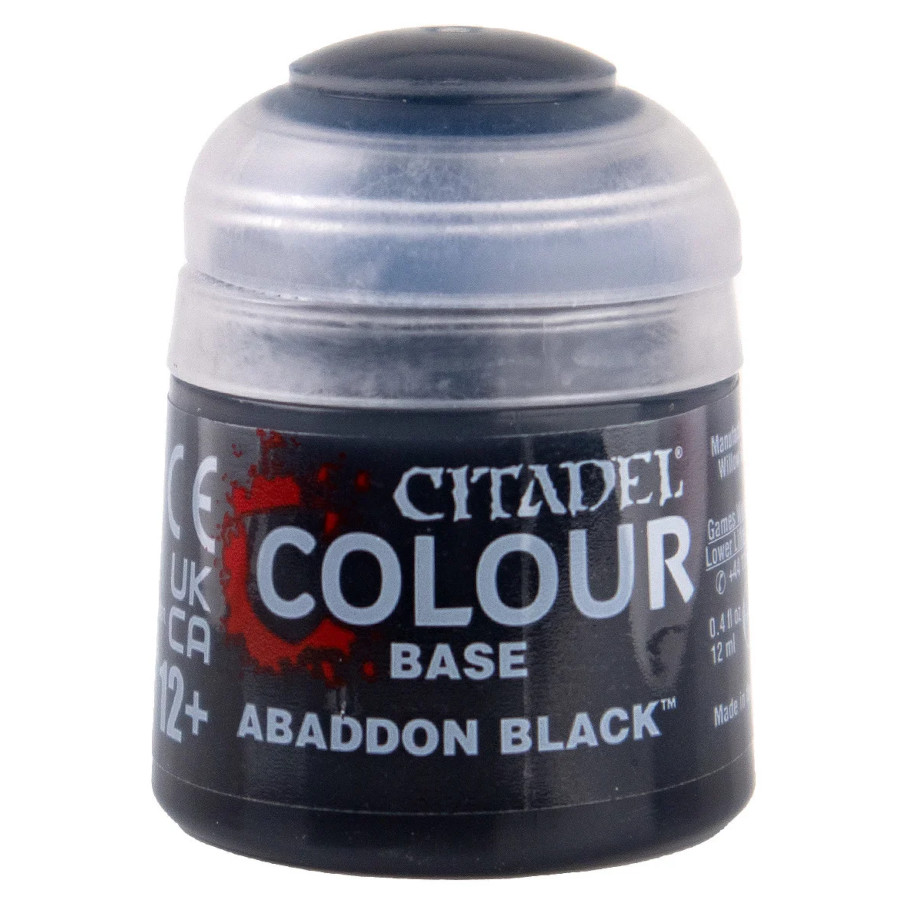 Citadel Paint: Base - Abaddon Black