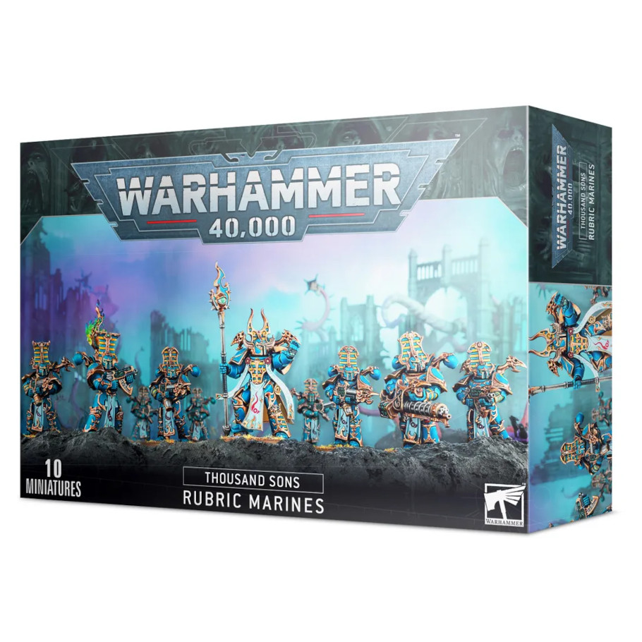 Warhammer 40K: Thousand Sons: Rubric Marines