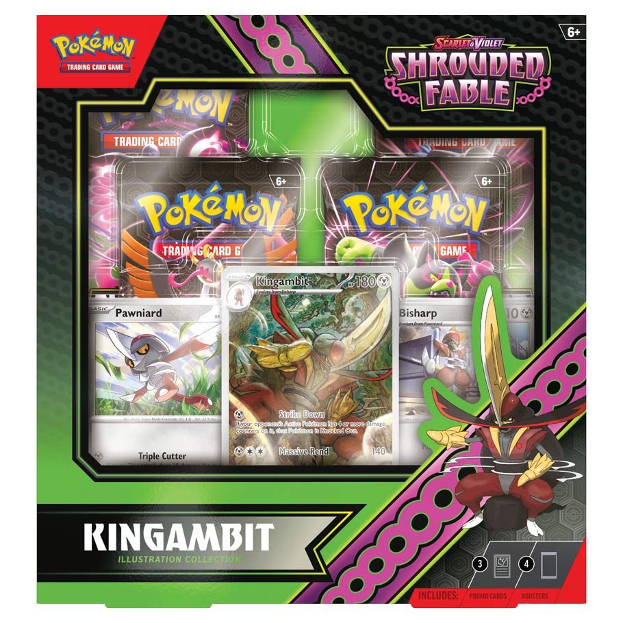 Pokémon: Scarlet & Violet Shrouded Fable: Kingambit Illustration Collection