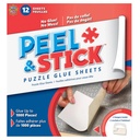 Jigsaw Puzzle Glue Sheets - Hangers Included