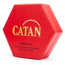 Catan: Robber & Metal Dice Set: Hematite