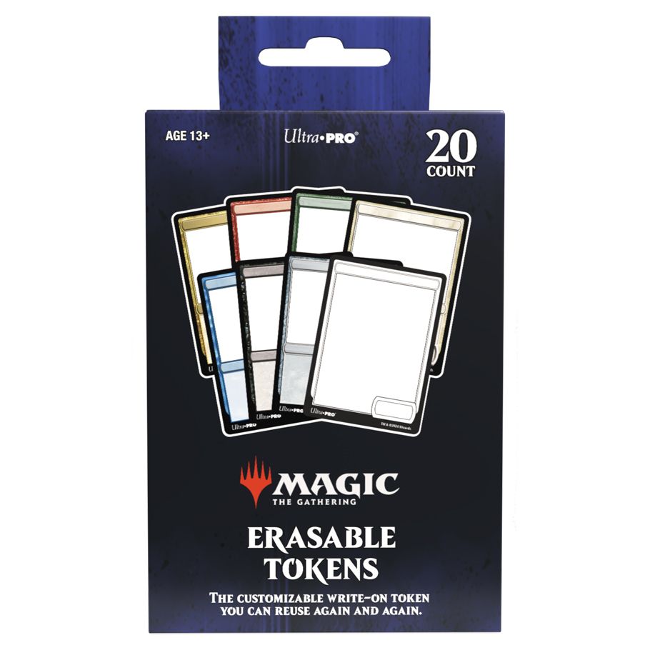 Erasable Tokens for Magic: The Gathering