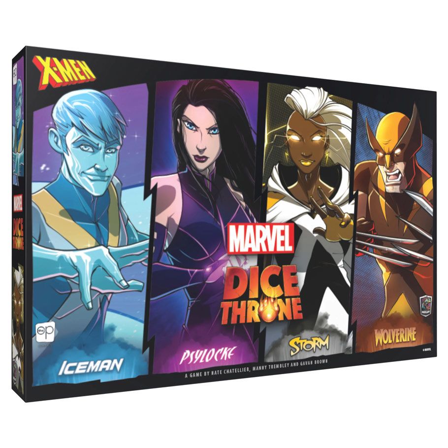 Marvel X-Men Dice Throne: Iceman, Psylocke, Storm & Wolverine