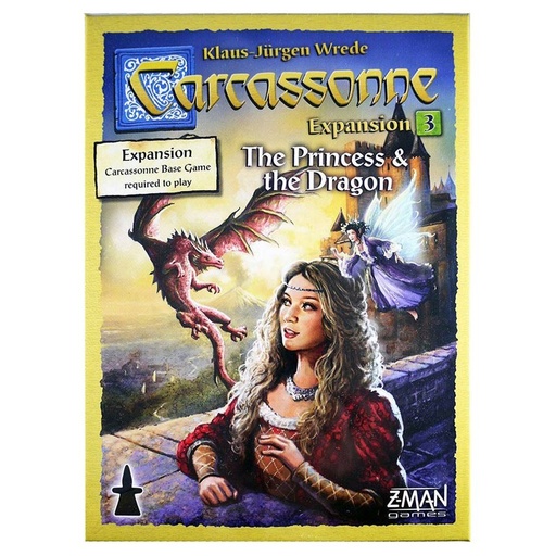 [ZMG7813] Carcassonne Expansion 3: The Princess & the Dragon