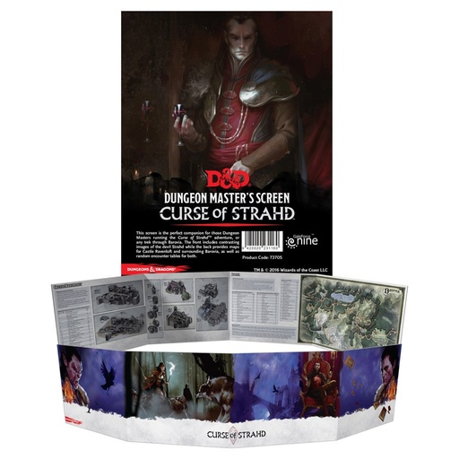 [GF973705] D&D 5E: Dungeon Master's Screen - Curse of Strahd