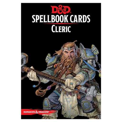 [WOCC56660000] D&D Spellbook Cards: Cleric Deck