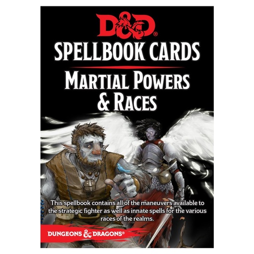 [GF973921] D&D Spellbook Cards: Martial & Race Deck