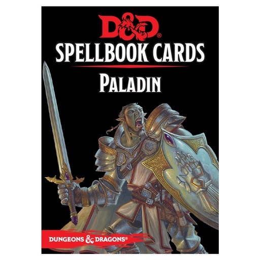 [GF973919] D&D Spellbook Cards: Paladin Deck