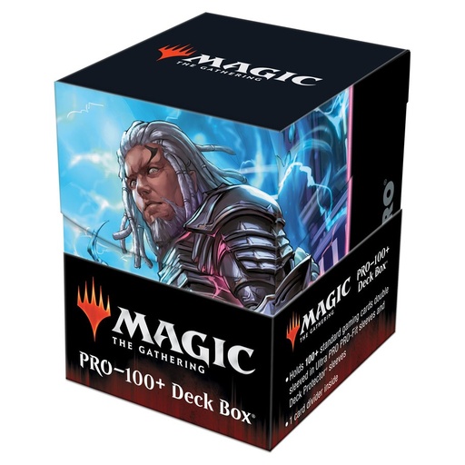 [ULP19282] Deck Box: MTG Kamigawa Neon Dynasty Tezzeret, Betrayer of Flesh 100+