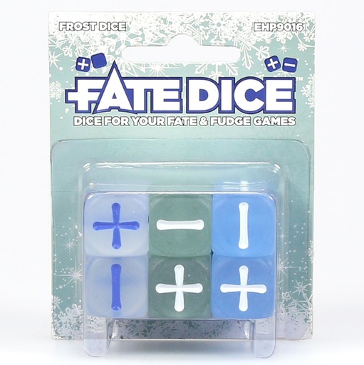 [EHP9016] Dice: Fate Core Frost Dice