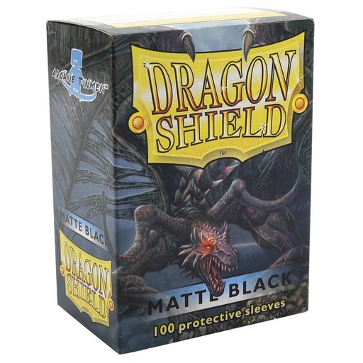 [ATM11002] Dragon Shield: Matte Black (100)