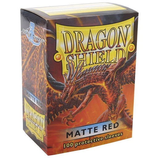 [ATM11007] Dragon Shield: Matte Red (100)