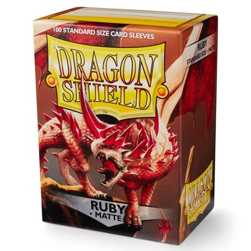 [ATM11037] Dragon Shield: Matte Ruby (100)