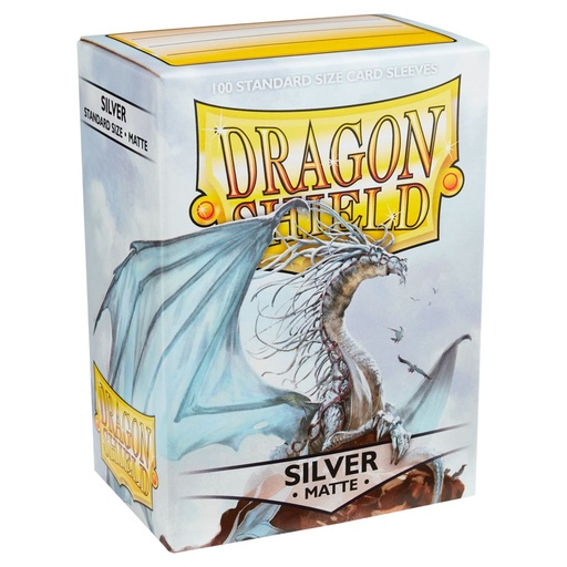 [ATM11008] Dragon Shield: Matte Silver (100)