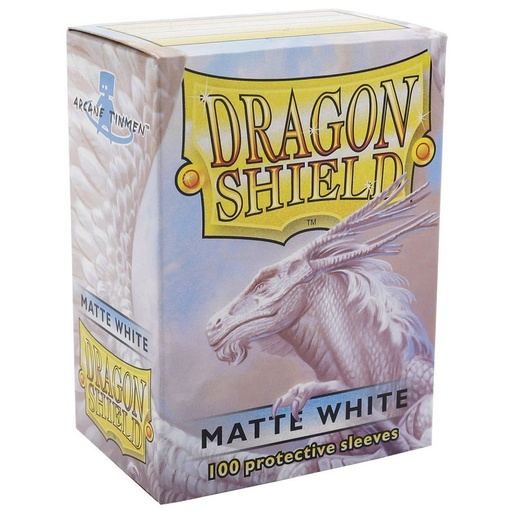 [ATM11005] Dragon Shield: Matte White (100)