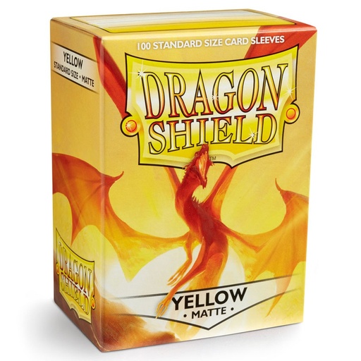 [ATM11014] Dragon Shield: Matte Yellow (100)