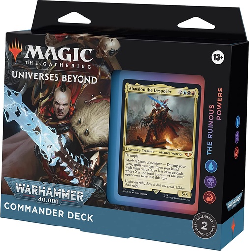 [WOCD07800000-3] MTG: Universes Beyond - Warhammer 40,000 Commander Deck (The Ruinous Powers)