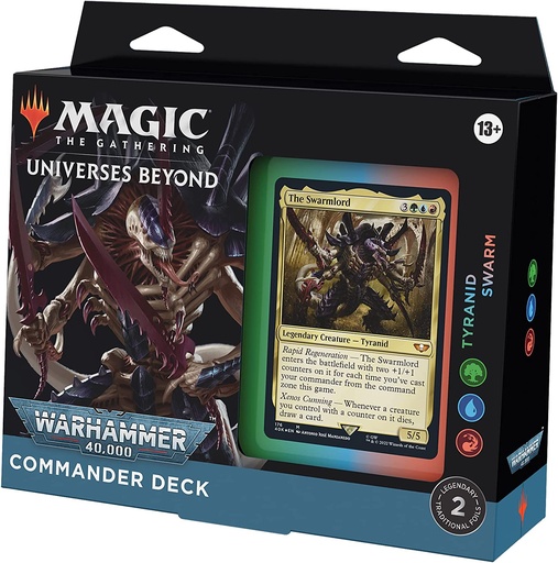 [WOCD07800000-4] MTG: Universes Beyond - Warhammer 40,000 Commander Deck (Tyranid Swarm)