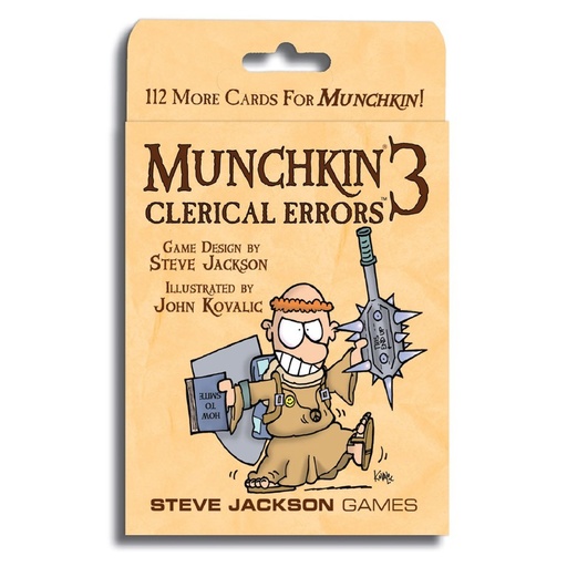 [SJG1416] Munchkin: Munchkin 3 - Clerical Errors