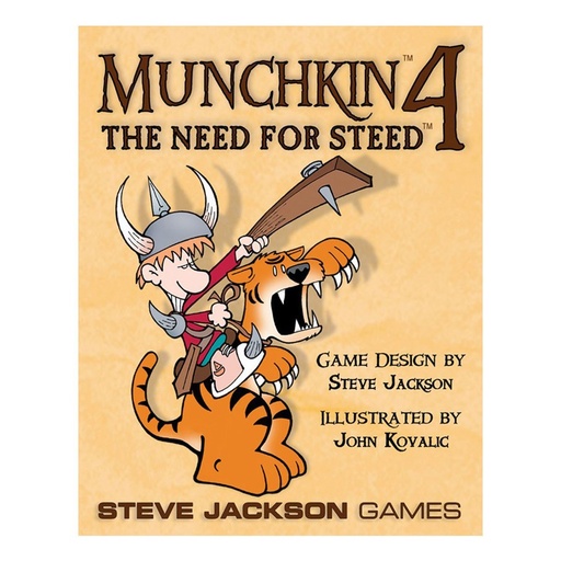 [SJG1444] Munchkin: Munchkin 4 - The Need for Steed