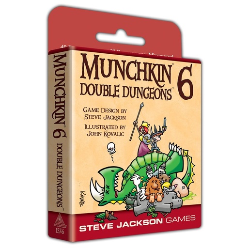 [SJG1576] Munchkin: Munchkin 6 - Double Dungeons (Expanded Edition)