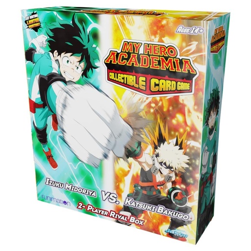 [JASMHA01C] My Hero Academia CCG: 2-Player Rival Deck: Izuku Midoriya vs. Katsuki Bakugo