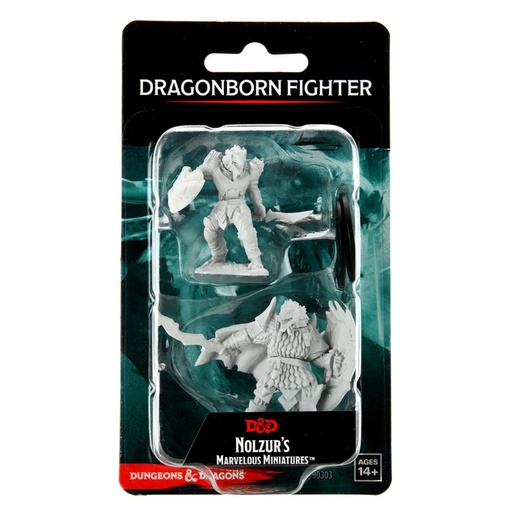 [WZK90303] Nolzur's Marvelous Miniatures: Dragonborn Fighter Male