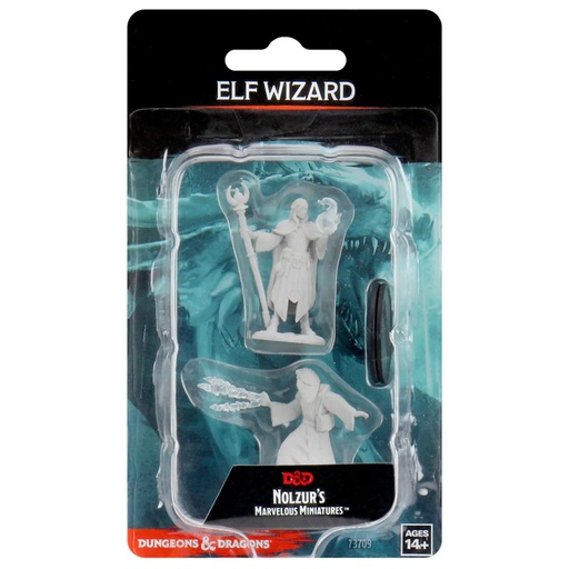 [WZK73709] Nolzur's Marvelous Miniatures: Elf Wizard Male