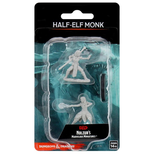 [WZK73839] Nolzur's Marvelous Miniatures: Half-Elf Monk Female